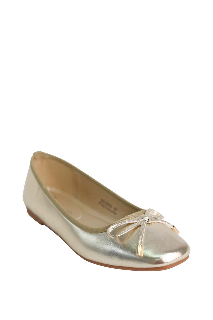 Metallic Sf Villains SF BALLERINA | Ballet Flat | Villains SF Footwear THAILAND