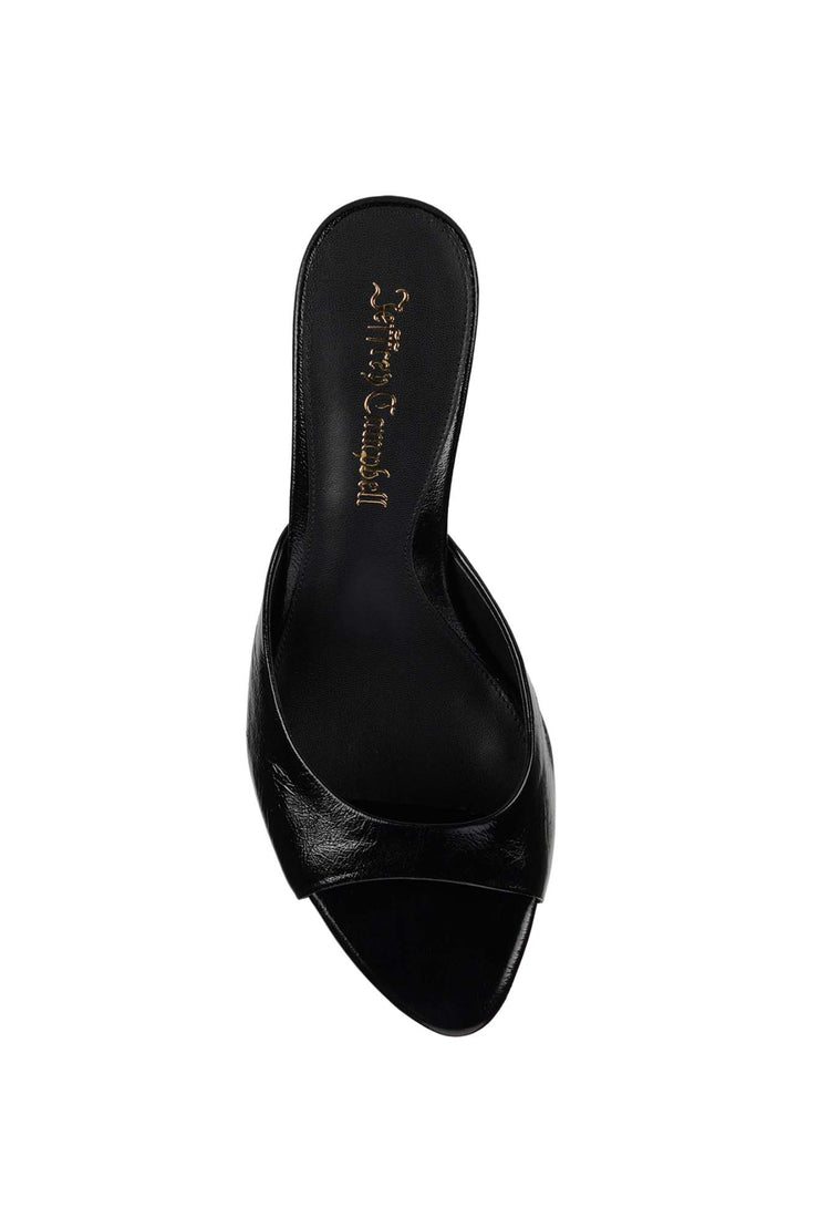 BLACK CRINKLE COW LEATHER