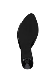 BLACK CRINKLE COW LEATHER