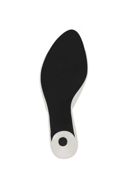 WHITE CRINKLE COW LEATHER