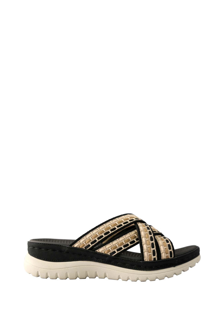 BEIGE BLACK