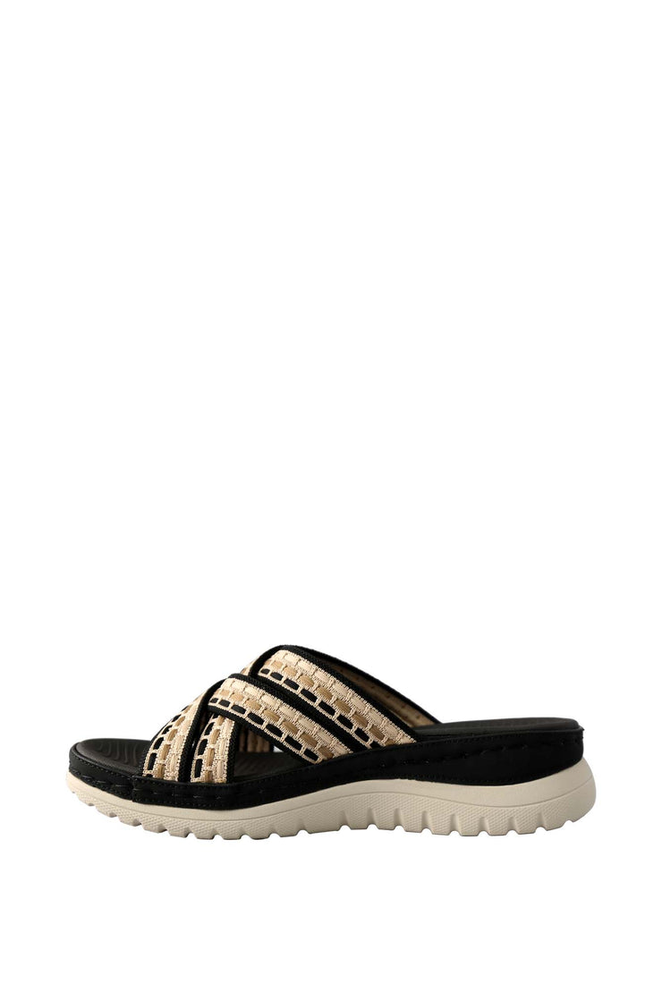 BEIGE BLACK