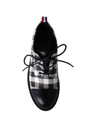 BLACK WHITE GINGHAM